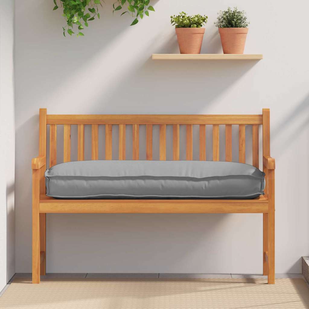 Cuscino Vidaxx grigio 120 x 50 x 12 cm in tessuto oxford