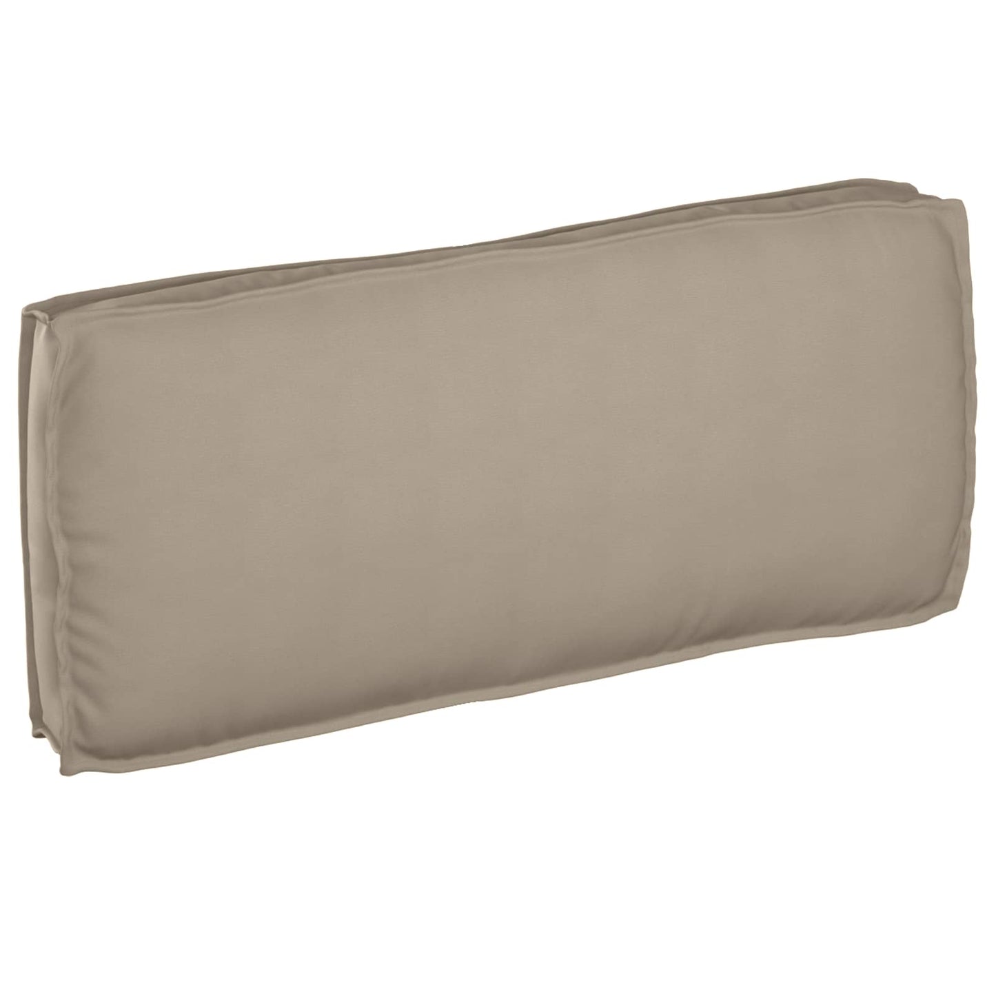 Vidaxl kussen taupe 120 x 50 x 12 cm oxford stof