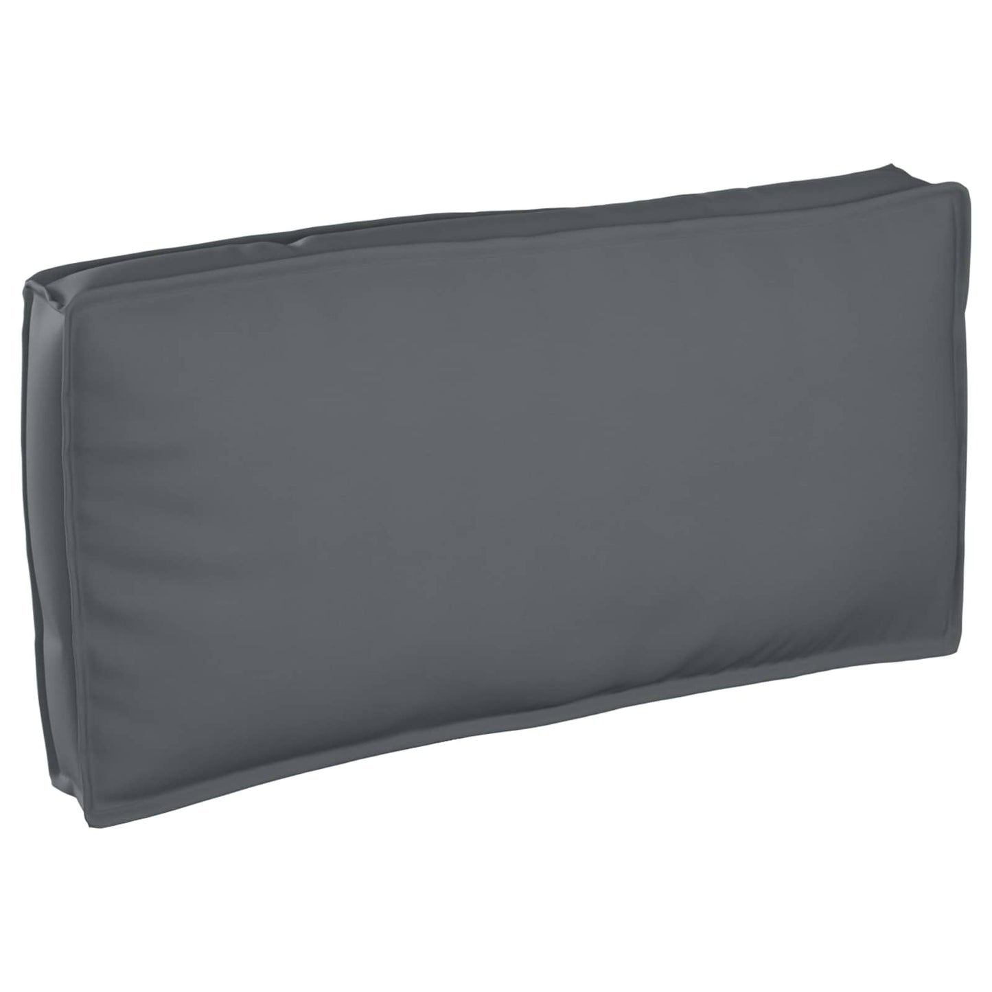 Cojín vidaxl antracita 120 x 60 x 12 cm tela oxford
