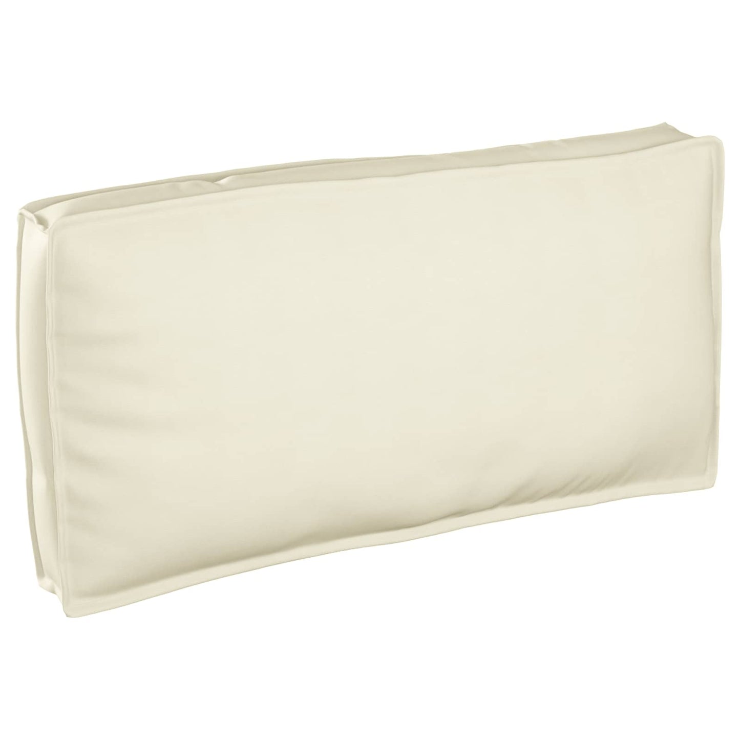 Vidaxl kussen crème 120 x 60 x 12 cm oxford stof