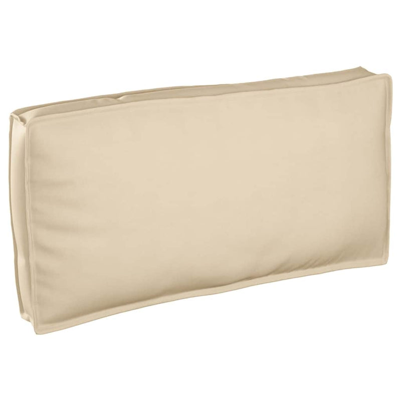 Cuscino VidaXL beige 120 x 60 x 12 cm in tessuto oxford