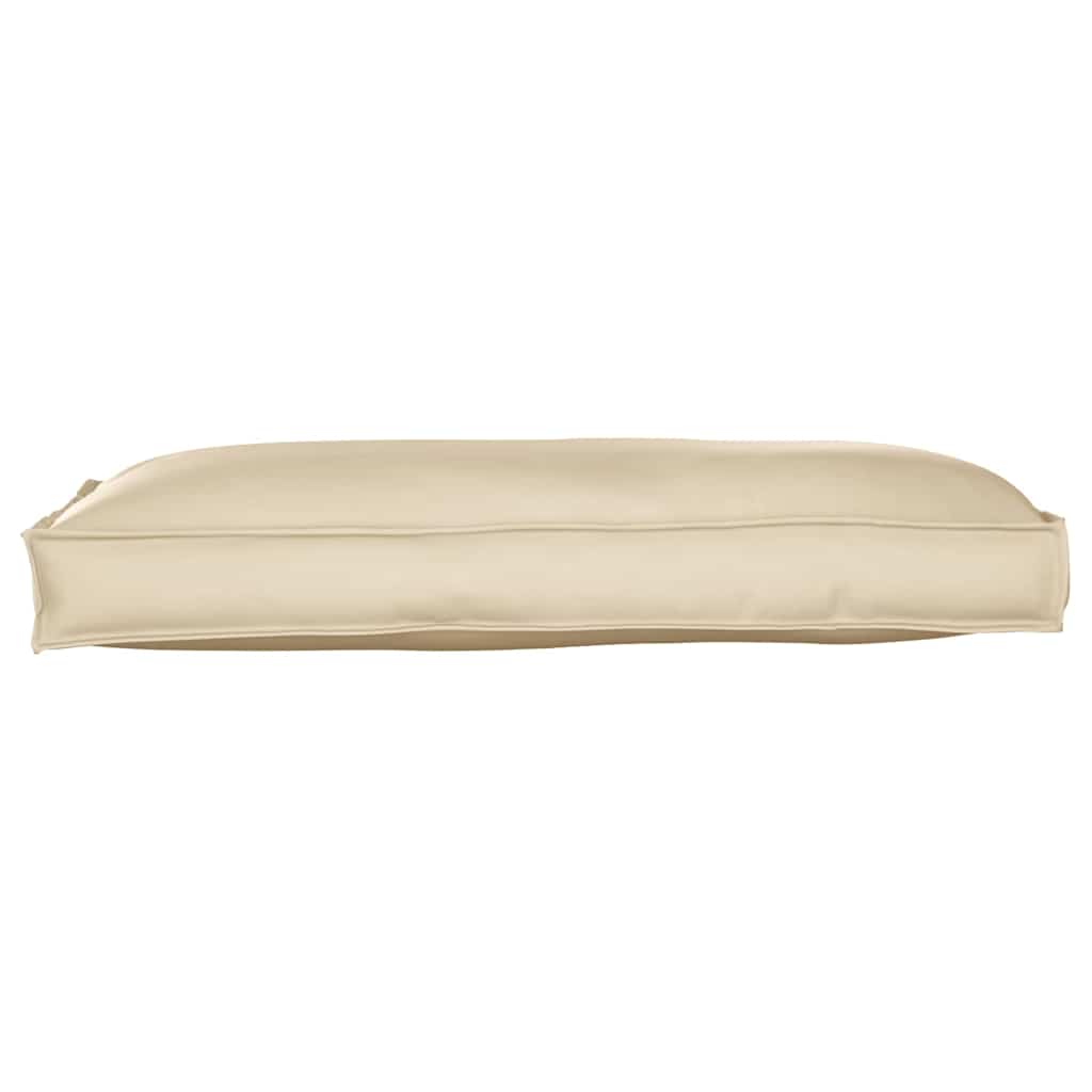 Vidaxl kussen beige 120 x 60 x 12 cm oxford stof