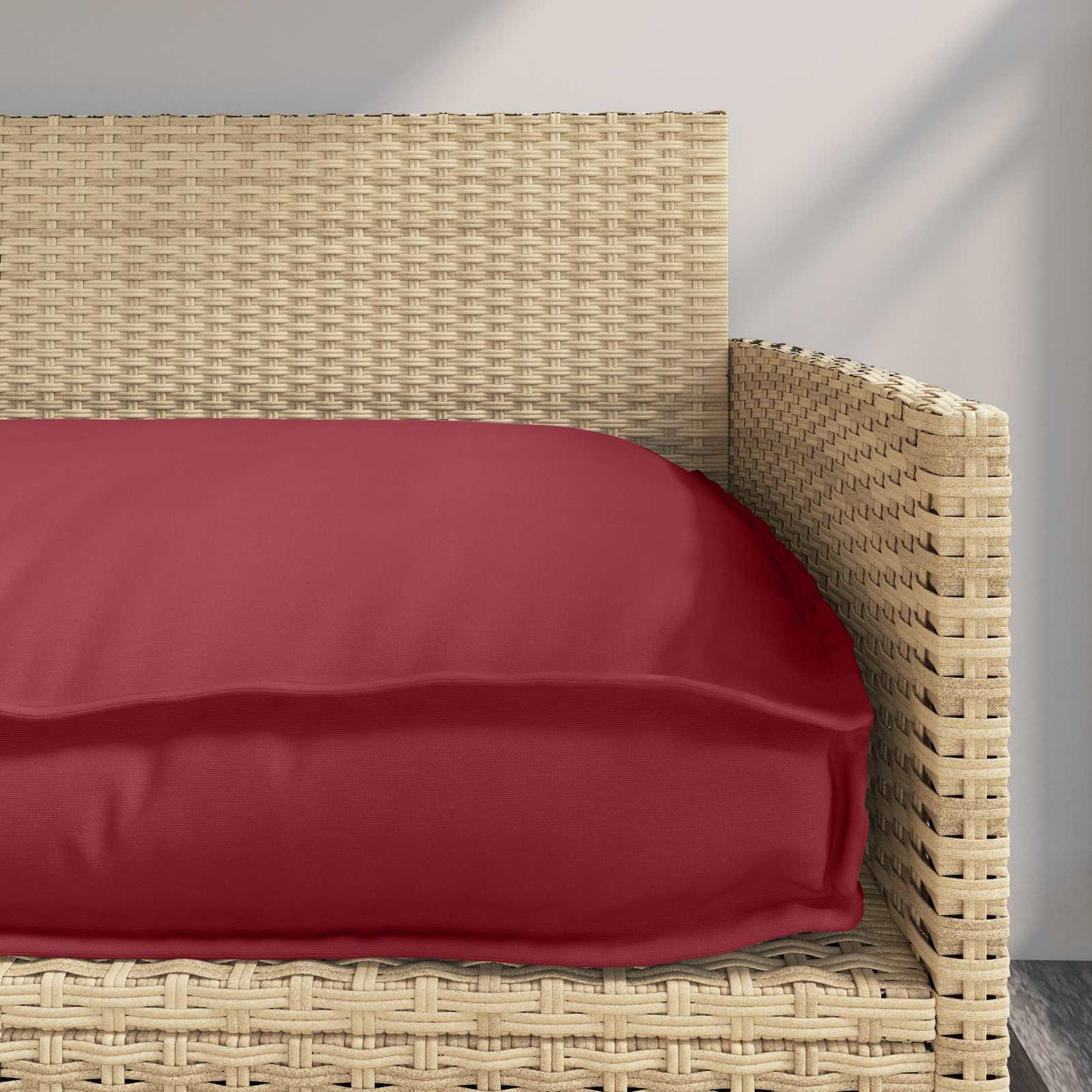 Vidaxl kussen taupe 150 x 40 x 8 cm oxford stof