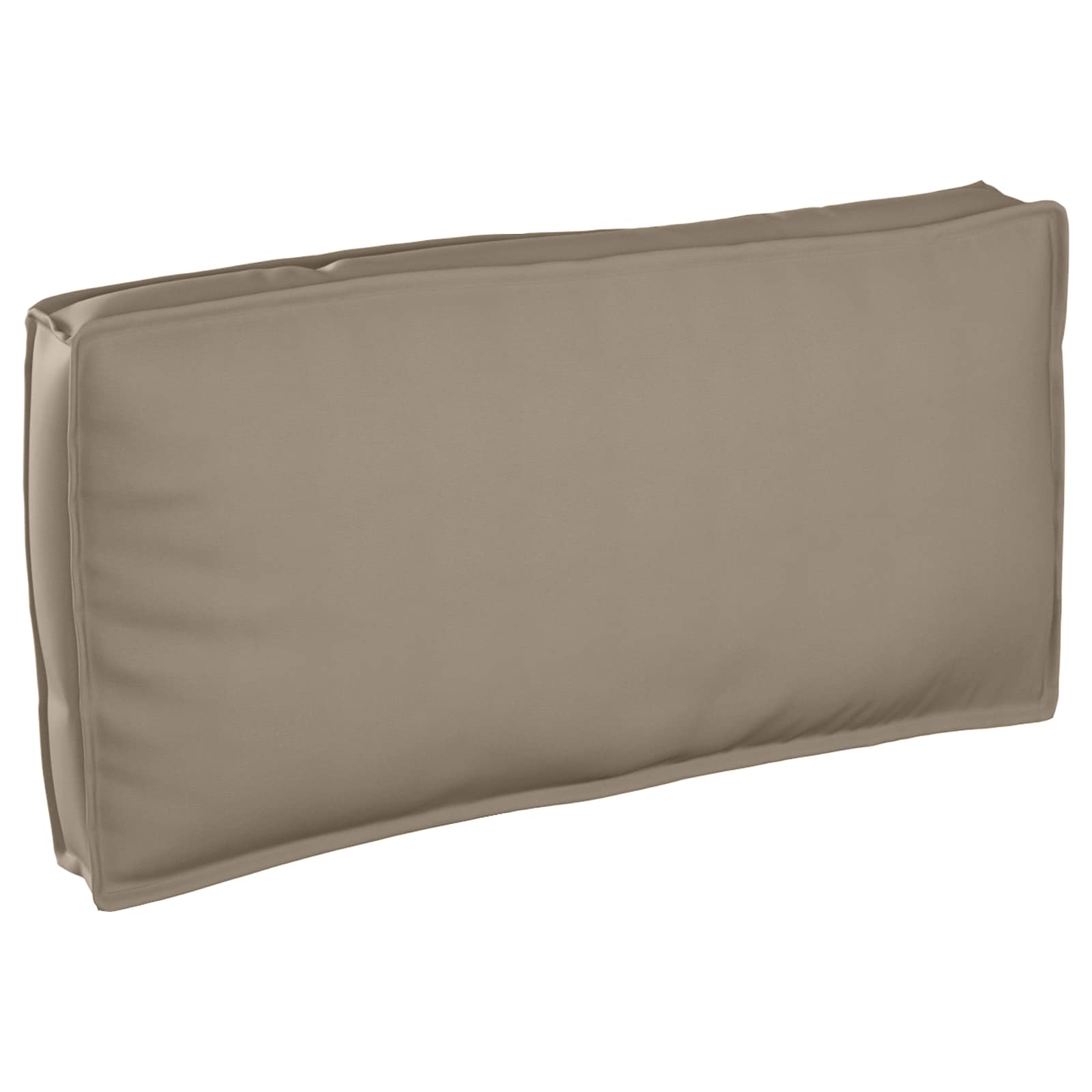 Vidaxl kussen taupe 150 x 40 x 8 cm oxford stof
