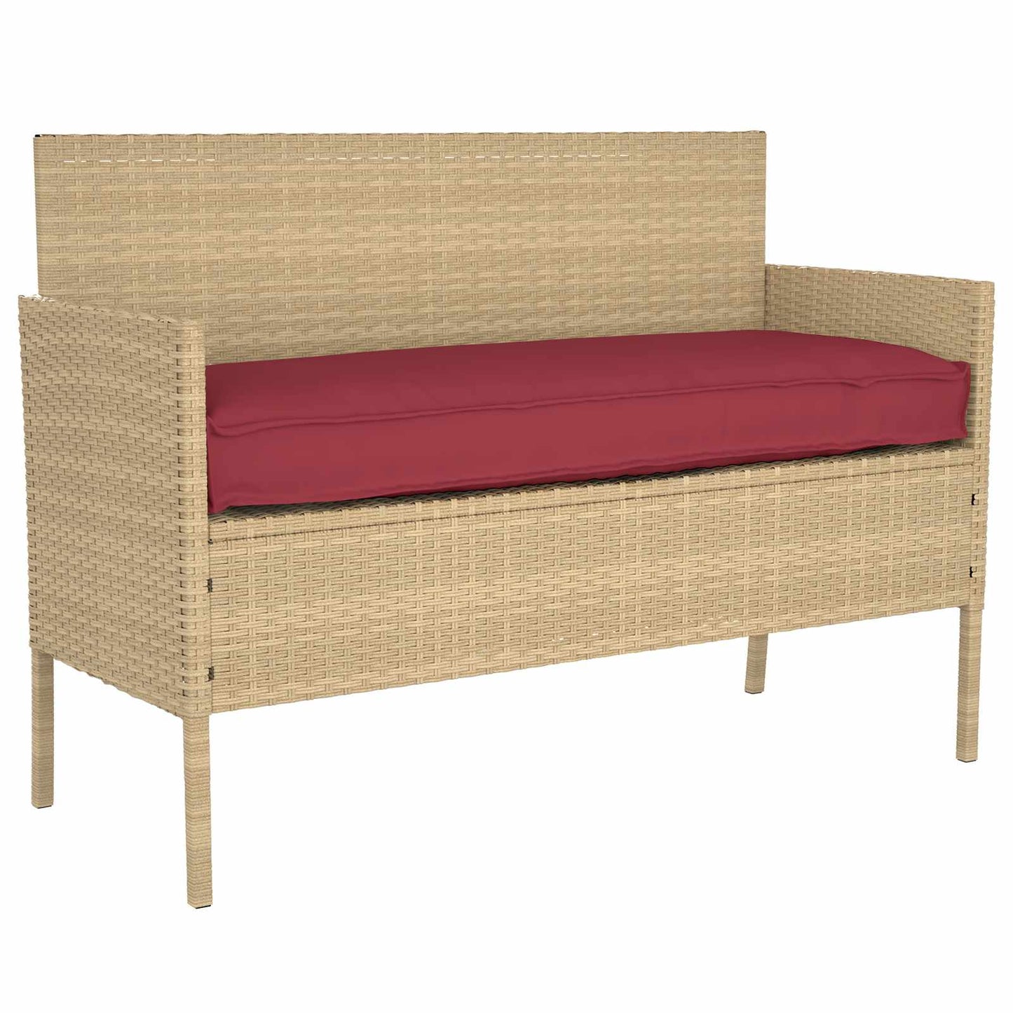 Vidaxl kussen taupe 150 x 40 x 8 cm oxford stof