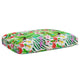 Vidaxl kussen bloemen multikleur 120 x 80 x 12 cm oxford stof