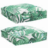 Vidaxl kussen blad 2 pcs bladpatroon 40 x 40 x 8 cm oxford stof