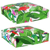 Vidaxl kussen bloemen 2 pcs multikleur 40 x 40 x 8 cm oxford stof