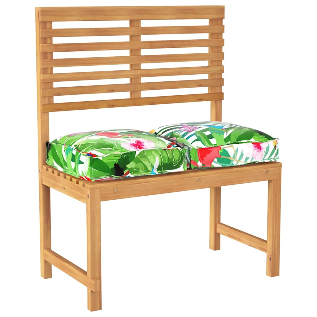 Vidaxl kussen bloemen 2 pcs multikleur 40 x 40 x 8 cm oxford stof