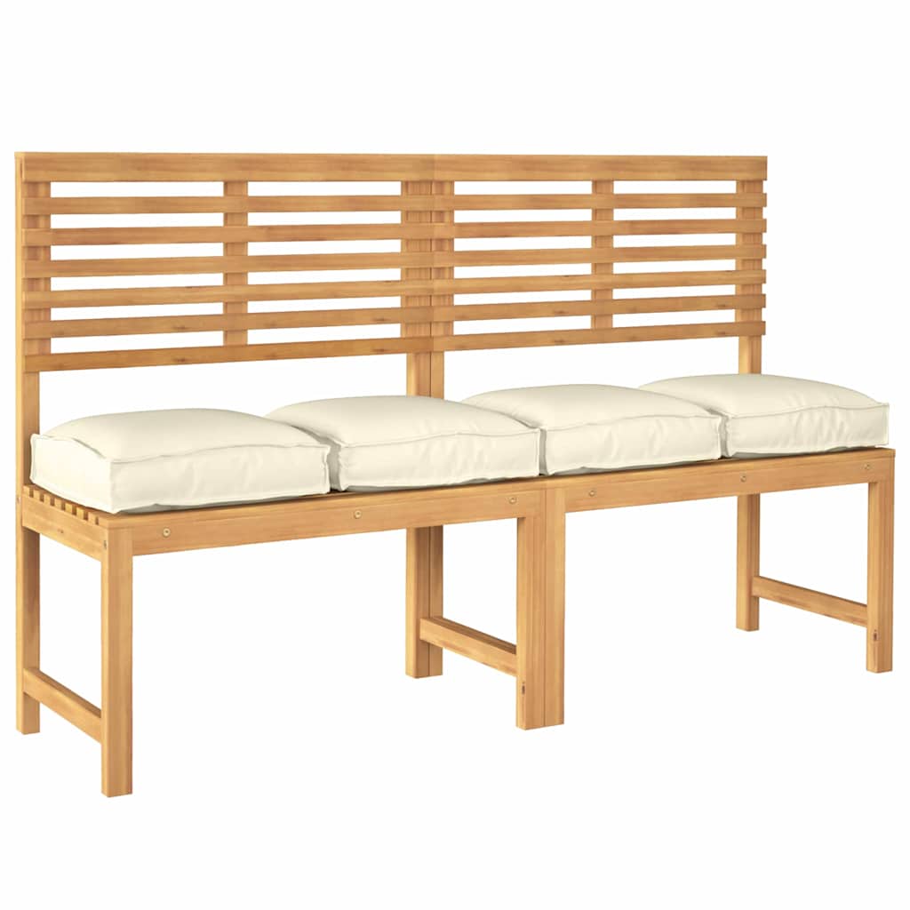 Vidaxl kussen 4 pcs crème 40 x 40 x 8 cm oxford stof
