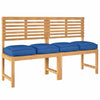 Cuscino VidaXL 4 pezzi blu royal 40 x 40 x 8 cm in tessuto oxford