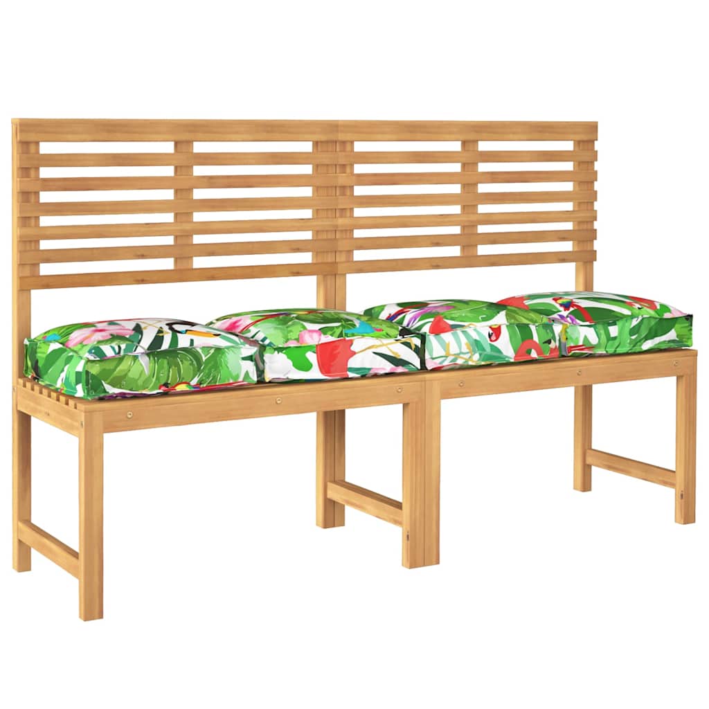 Vidaxl kussen bloemen 4 pcs multikleur 40 x 40 x 8 cm oxford stof