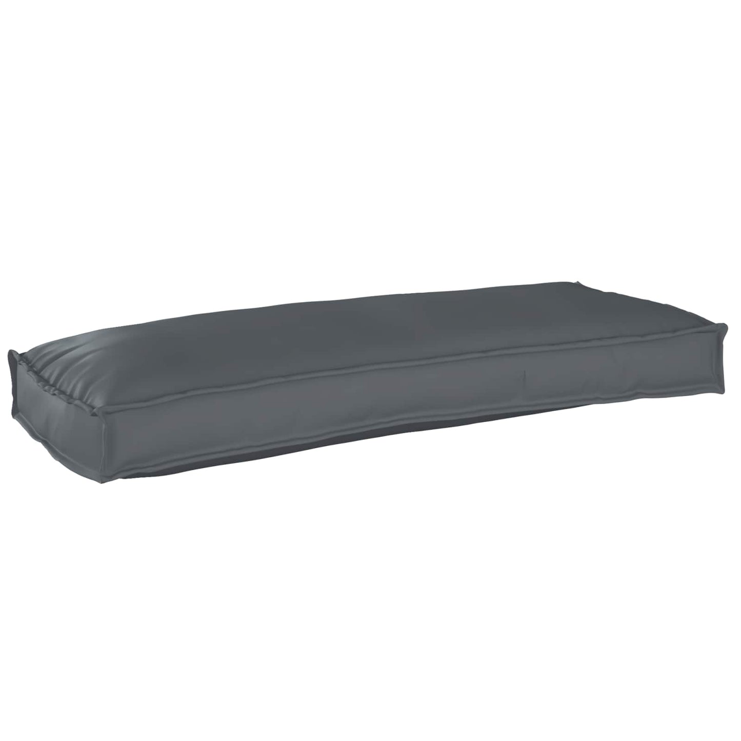 Cojín vidaxl antracita 100 x 40 x 8 cm tela oxford