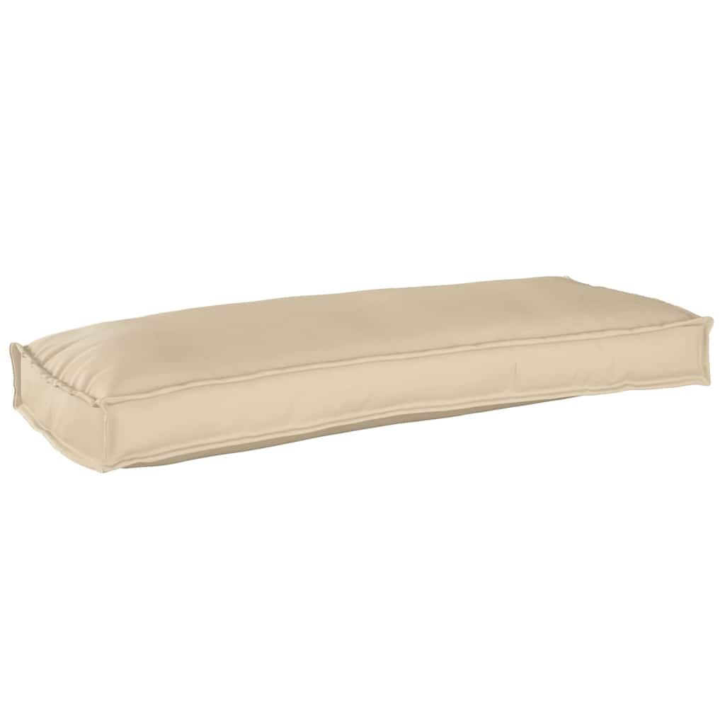 Cuscino Vidaxl beige 100 x 40 x 8 cm in tessuto oxford