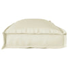 Vidaxl kussen crème 110 x 40 x 8 cm oxford stof
