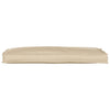 Cojín vidaxl beige 110 x 40 x 8 cm tela oxford
