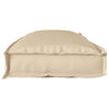 Cojín vidaxl beige 110 x 40 x 8 cm tela oxford