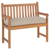Cuscino Vidaxx tortora 110 x 40 x 8 cm tessuto oxford