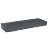 Vidaxl kussen antraciet 120 x 40 x 8 cm oxford stof