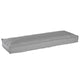 Vidaxl kussen grijs 120 x 40 x 8 cm oxford stof