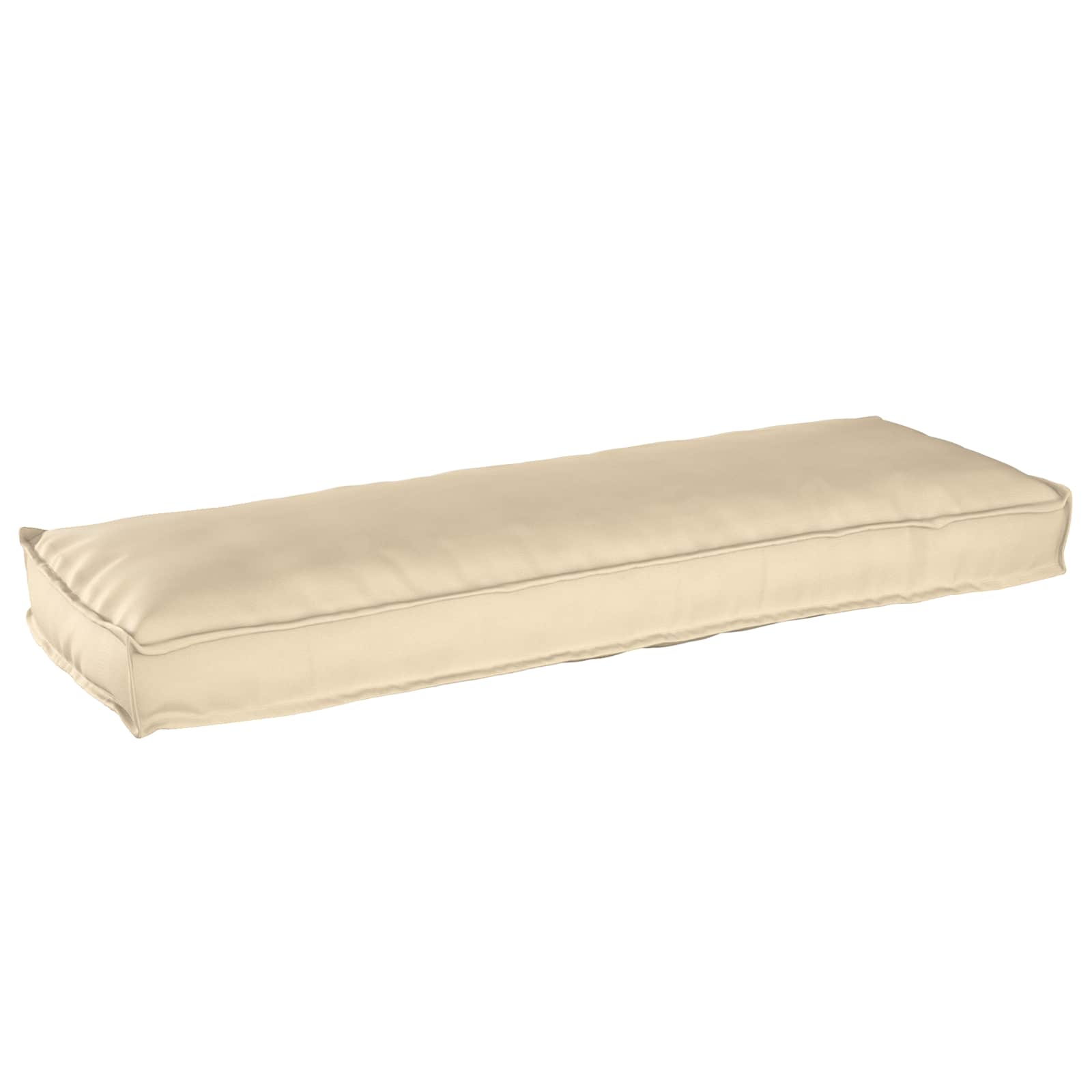 Vidaxl kussen beige 120 x 40 x 8 cm oxford stof