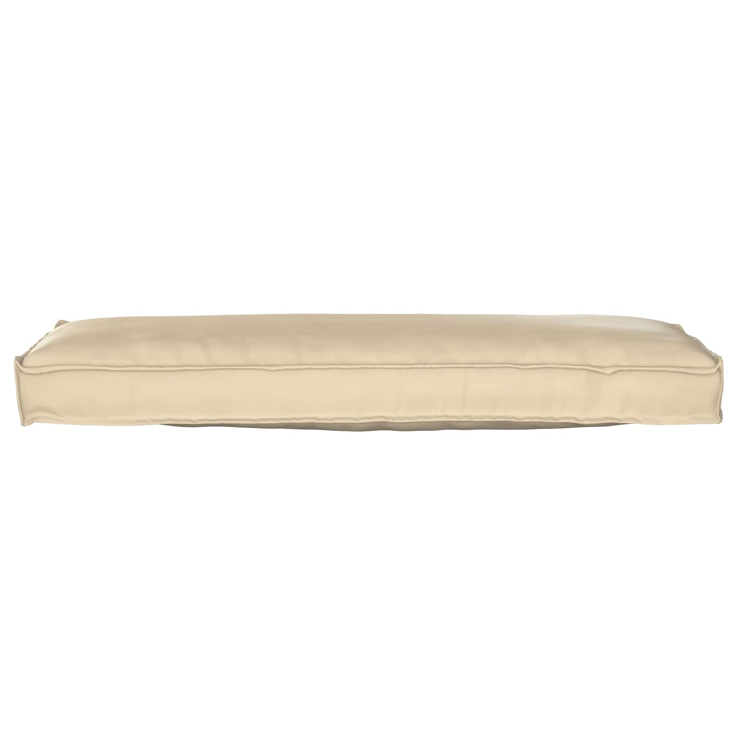 Vidaxl kussen beige 120 x 40 x 8 cm oxford stof
