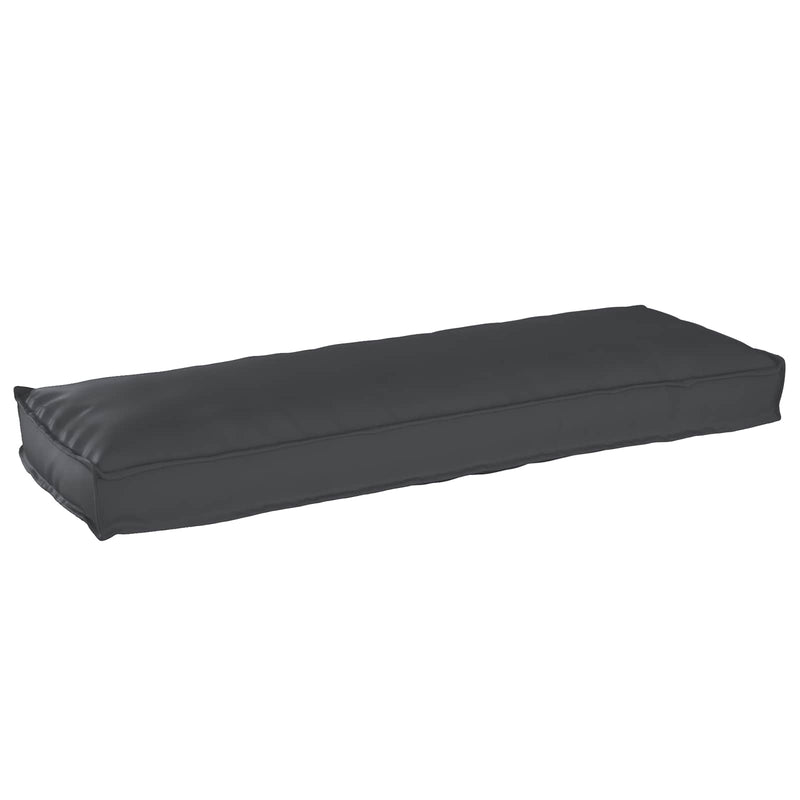 Cuscino Vidaxx nero 120 x 40 x 8 cm tessuto oxford