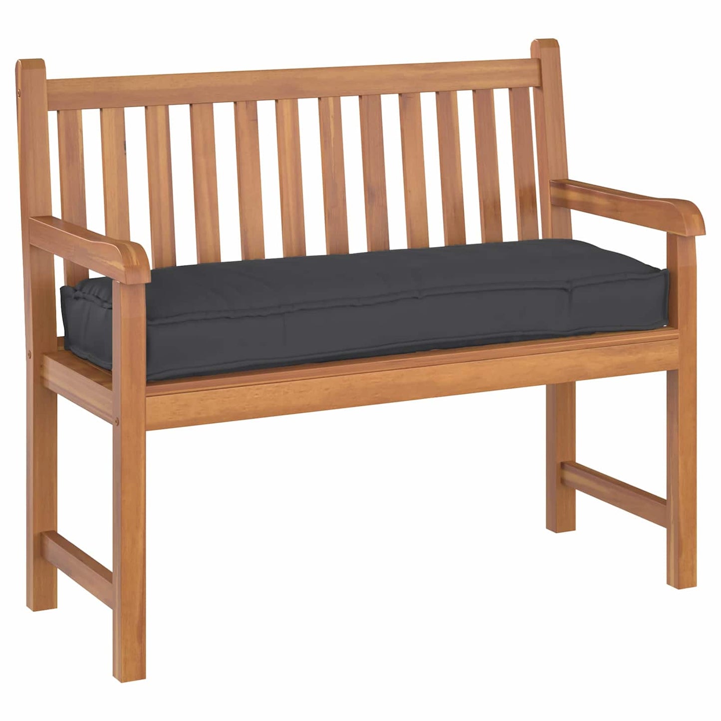 Cuscino Vidaxx nero 120 x 40 x 8 cm tessuto oxford
