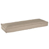 Vidaxl kussen taupe 120 x 40 x 8 cm oxford stof