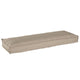 Vidaxl kussen taupe 120 x 40 x 8 cm oxford stof