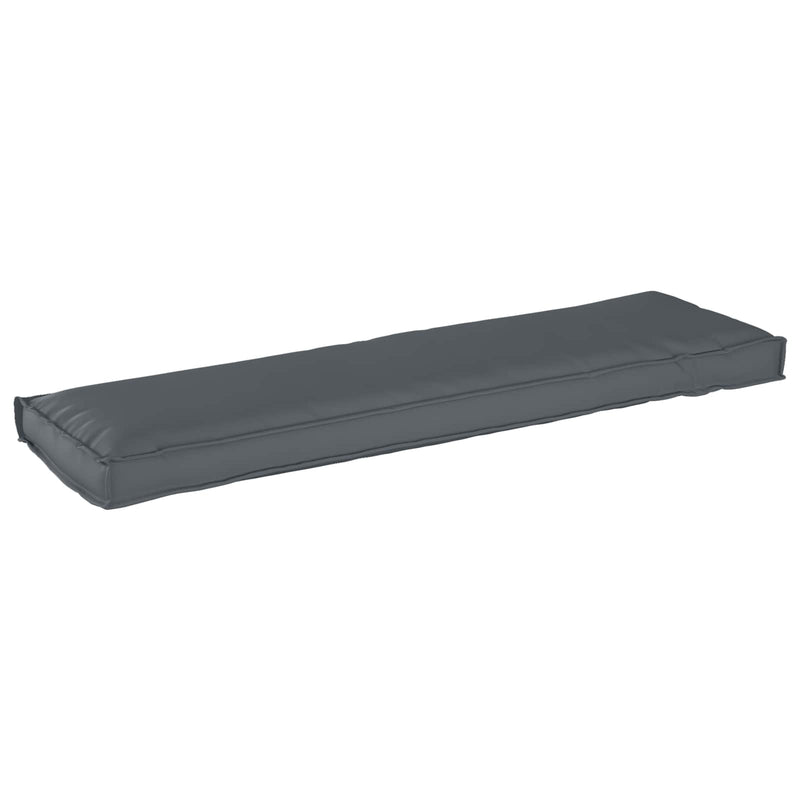 Cuscino Vidaxl antracite 140 x 40 x 8 cm tessuto oxford
