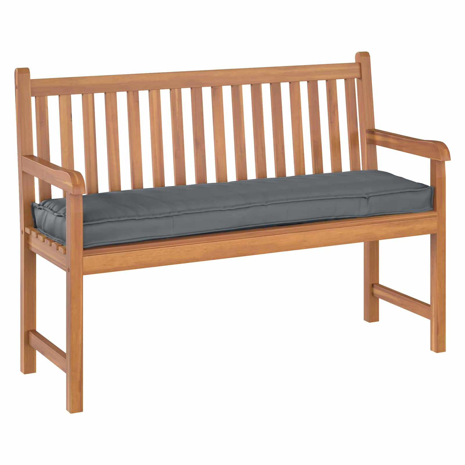 Cuscino Vidaxl antracite 140 x 40 x 8 cm tessuto oxford