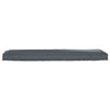 Cuscino Vidaxl antracite 140 x 40 x 8 cm tessuto oxford