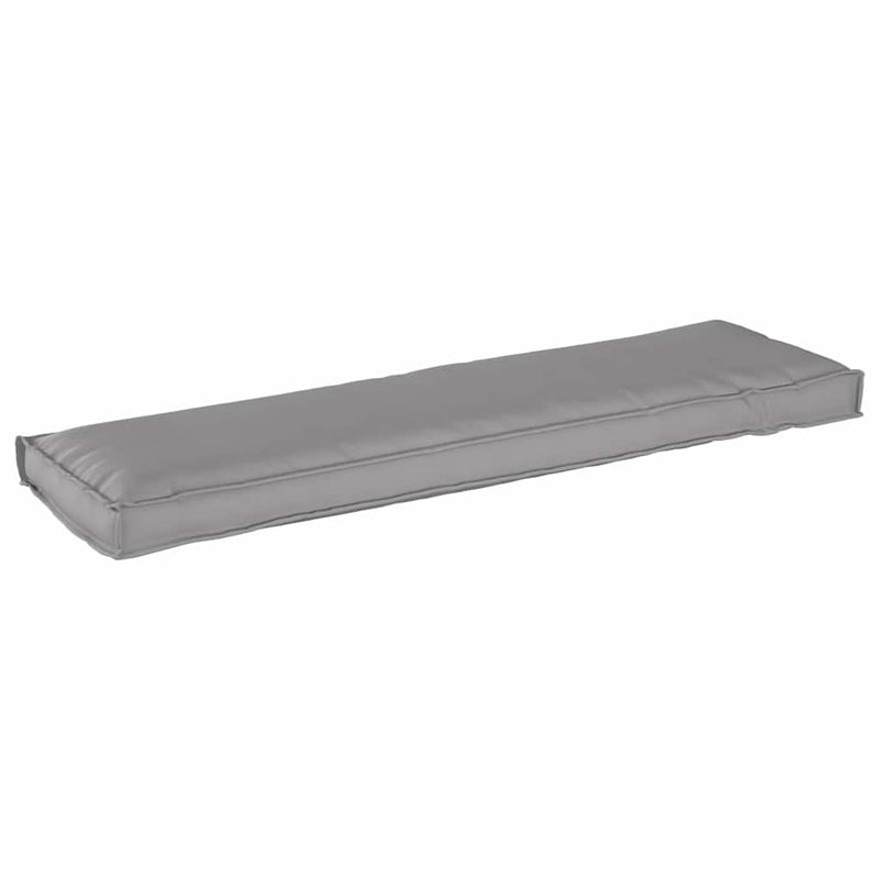 Vidaxl kussen grijs 140 x 40 x 8 cm oxford stof