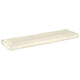 Vidaxl kussen crème 140 x 40 x 8 cm oxford stof