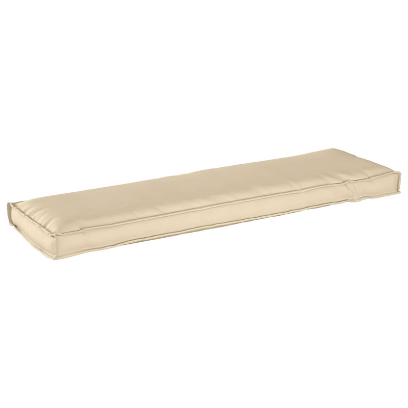 Cuscino Vidaxl beige 140 x 40 x 8 cm in tessuto oxford