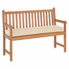 Cojín vidaxl beige 140 x 40 x 8 cm tela oxford