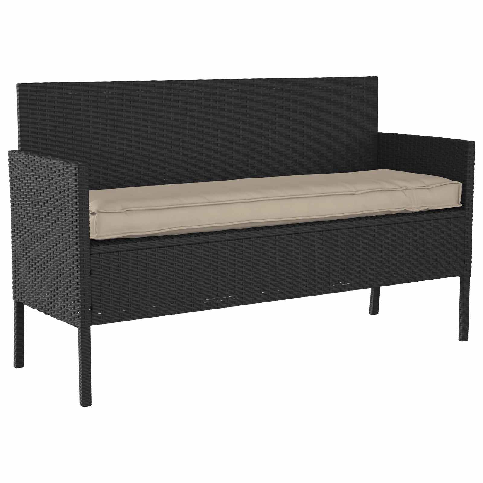 Cuscino Vidaxx tortora 140 x 40 x 8 cm tessuto oxford