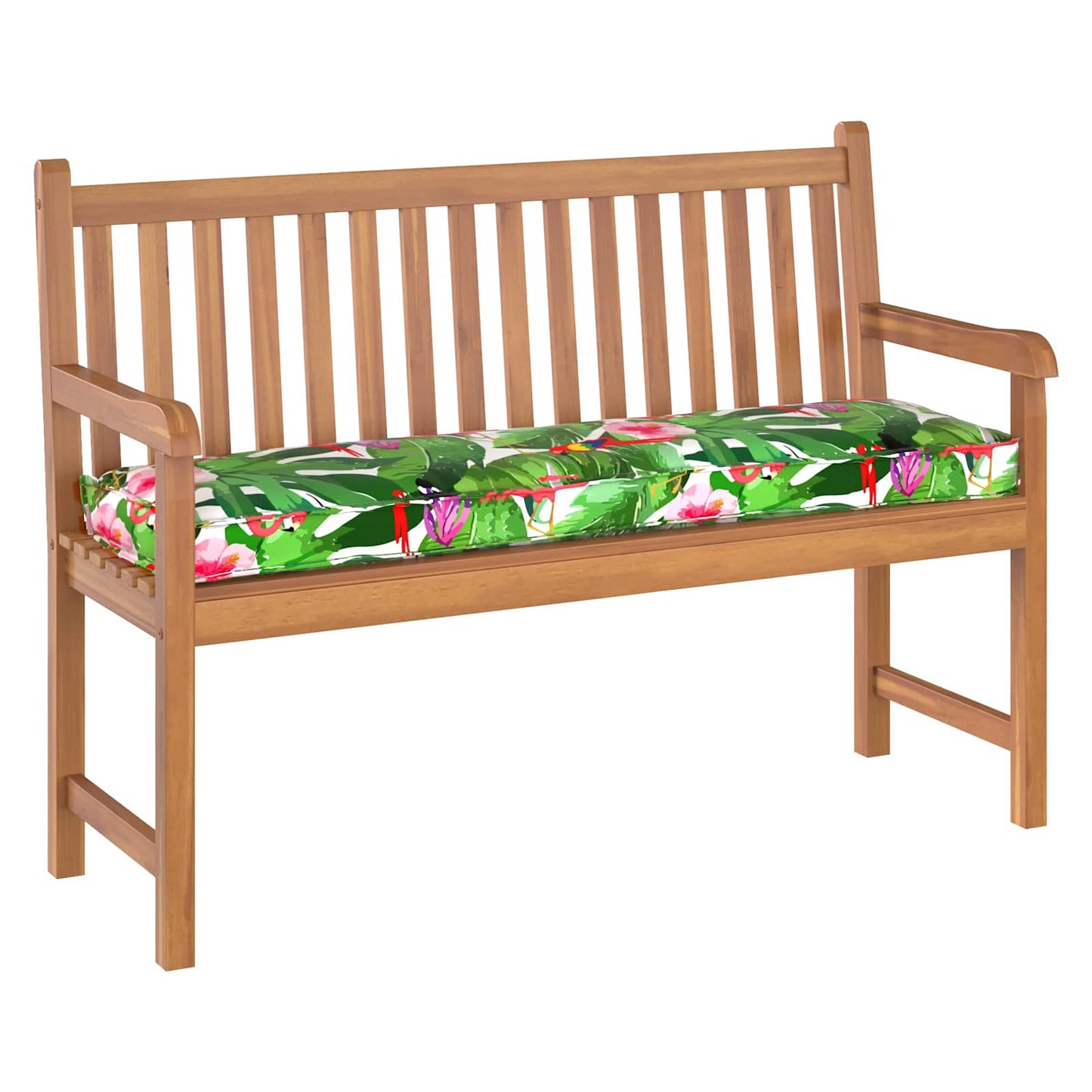 Vidaxx cojín flores multicolor 140 x 40 x 8 cm tela oxford