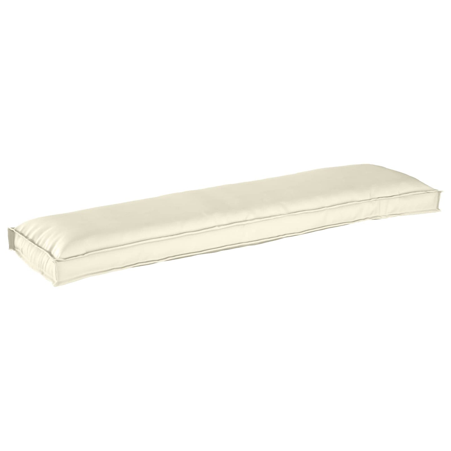 Vidaxl kussen crème 150 x 40 x 8 cm oxford stof