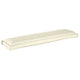Vidaxl kussen crème 150 x 40 x 8 cm oxford stof