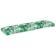 Vidaxl kussen blad bladpatroon 150 x 40 x 8 cm oxford stof