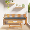 Cuscino tavolozza Vidaxl antracite 180 x 40 x 8 cm tessuto oxford