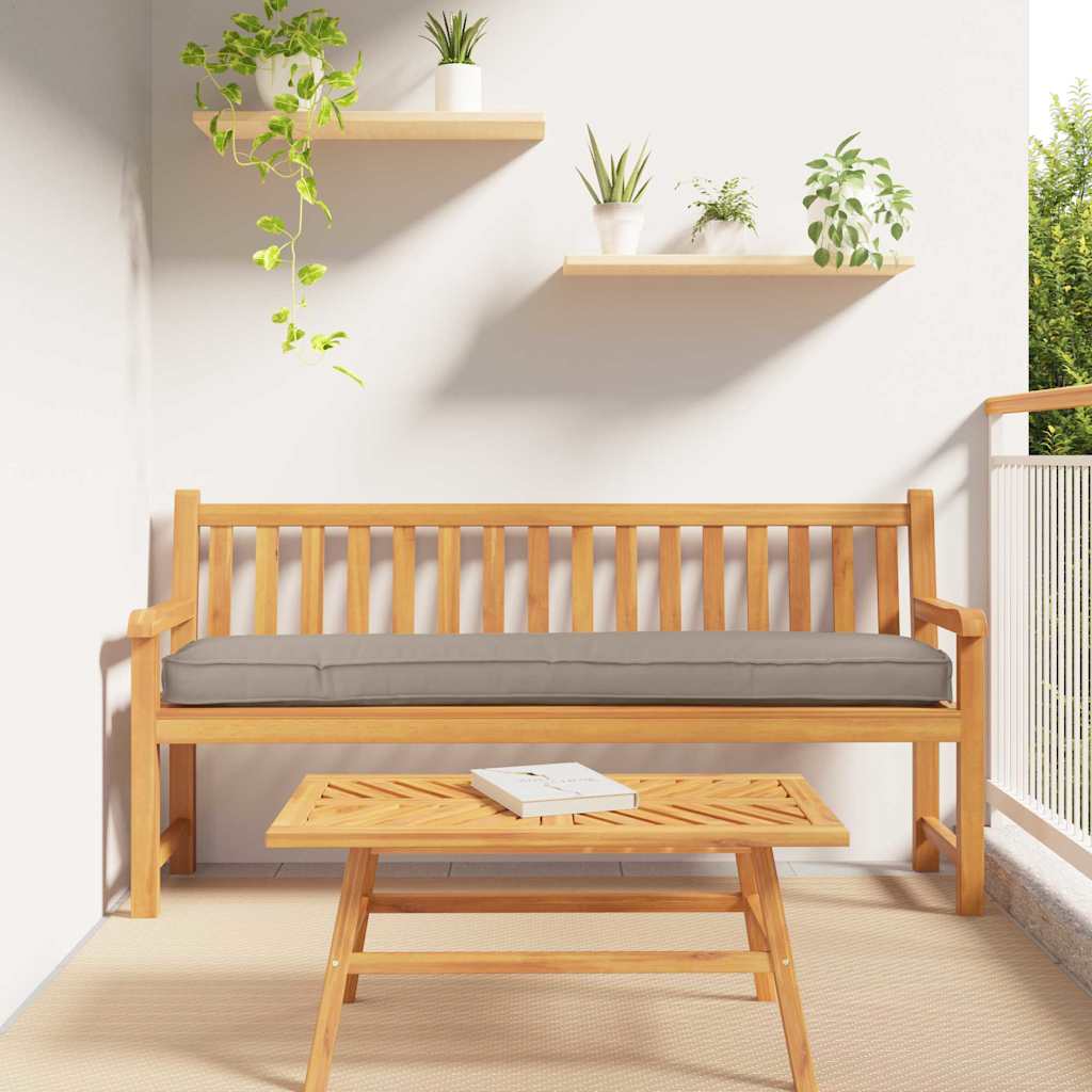 Vidaxx cojín paleta color topo 180 x 40 x 8 cm tela oxford