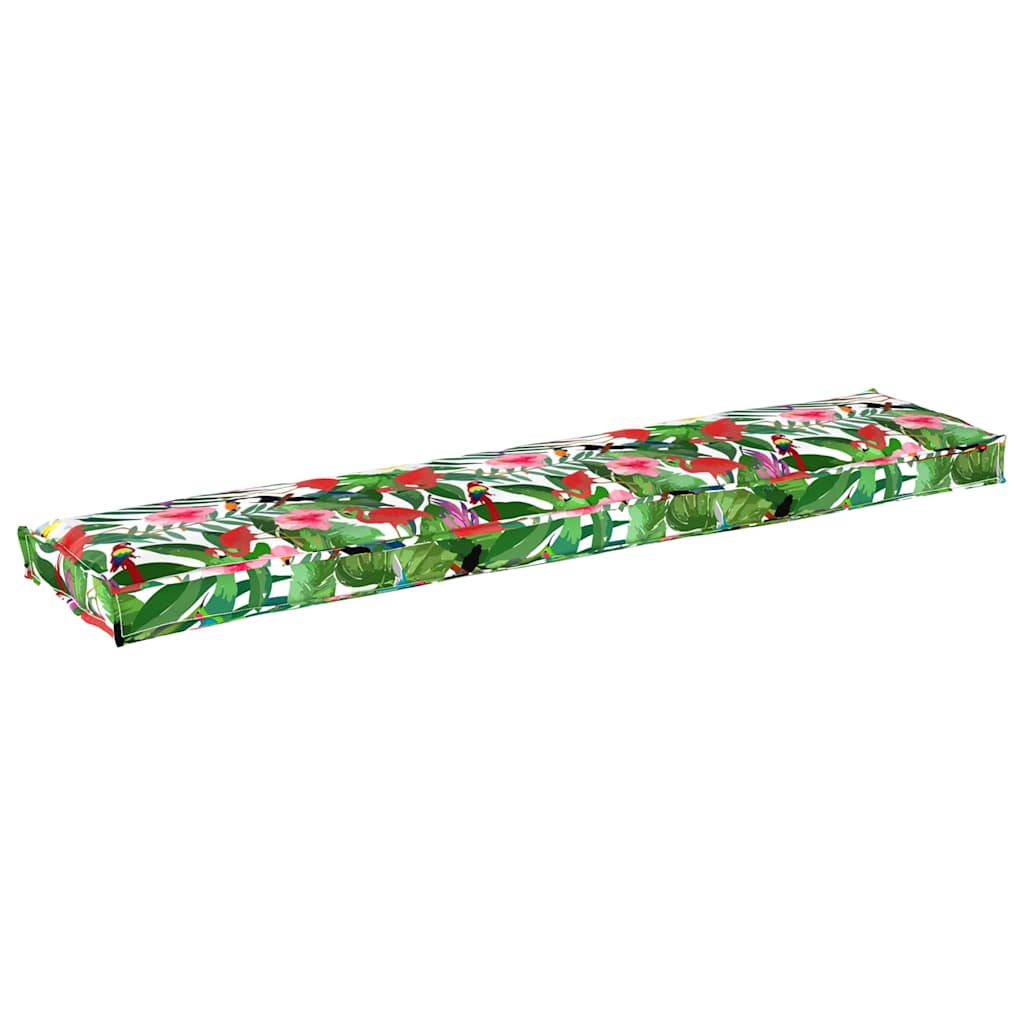 Cuscino tavolozza Vidaxx giungla tropicale 180 x 40 x 8 cm tessuto oxford