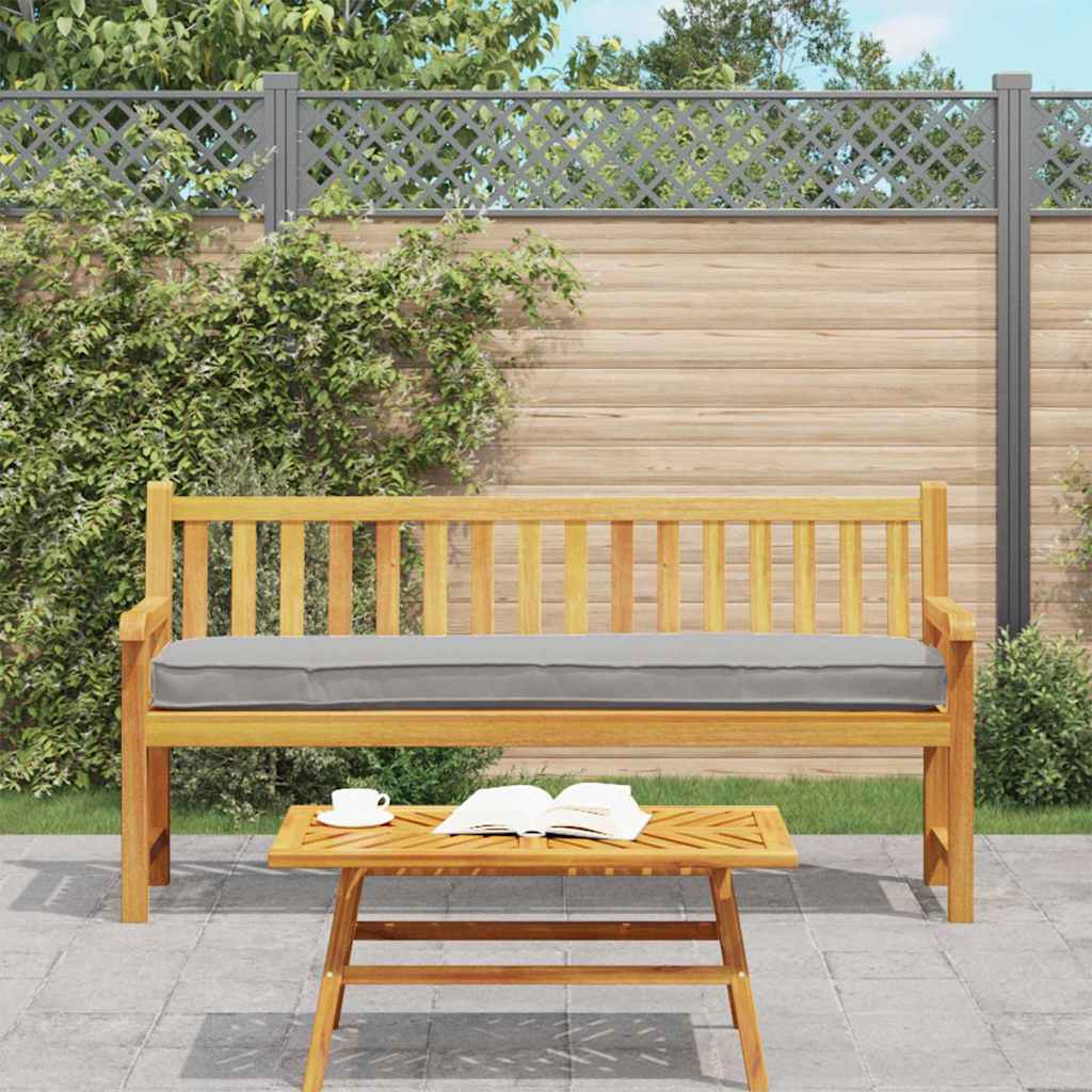 Cuscino palette Vidaxl grigio 200 x 40 x 8 cm in tessuto oxford