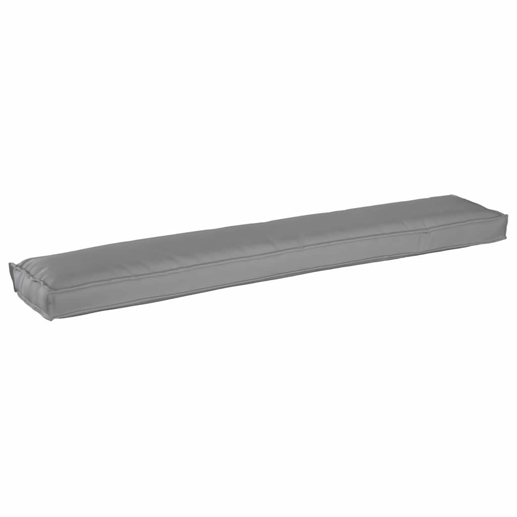 Cuscino palette Vidaxl grigio 200 x 40 x 8 cm in tessuto oxford