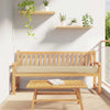 Cuscino tavolozza Vidaxl beige 200 x 40 x 8 cm tessuto oxford