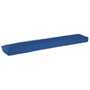 Cuscino tavolozza Vidaxl blu royal 200 x 40 x 8 cm tessuto oxford