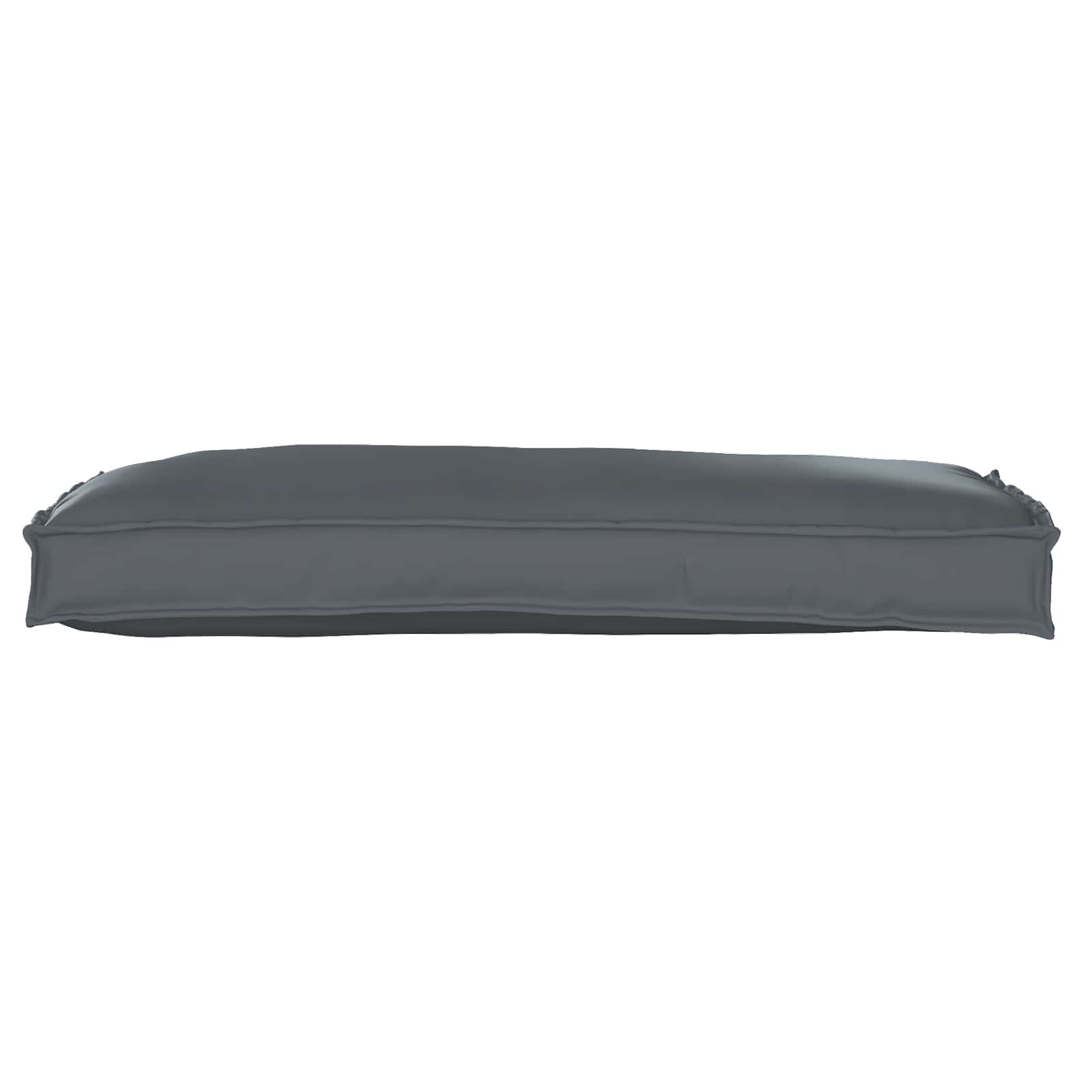 VidaXL set cuscini per pallet 2 pezzi antracite 100 x 40 x 8 cm tessuto oxford